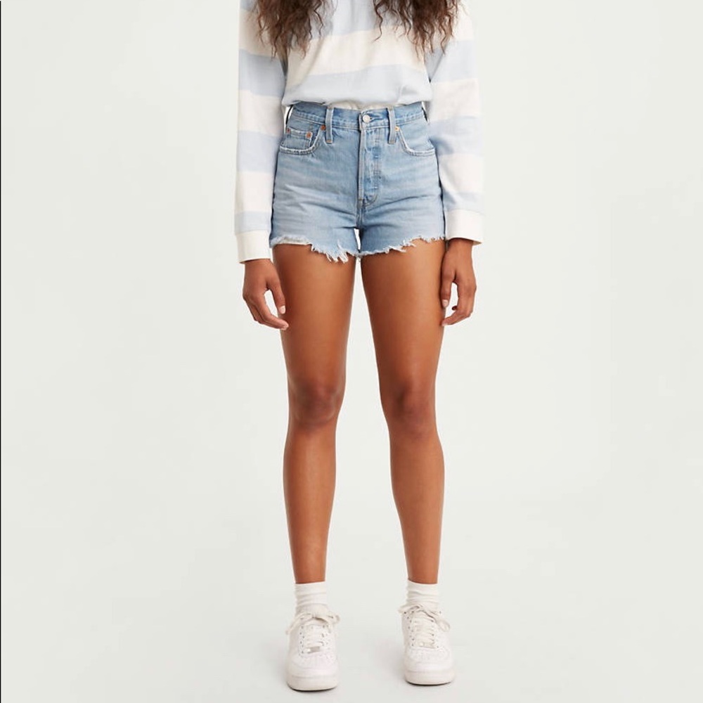 Levi’s 501 Original Shorts Luxor Light Heat Wash